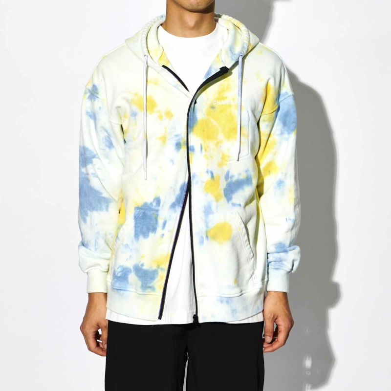 TIE DYE ZIP UP HOODIE SWEATS スウェット | 【CHARI&CO公式