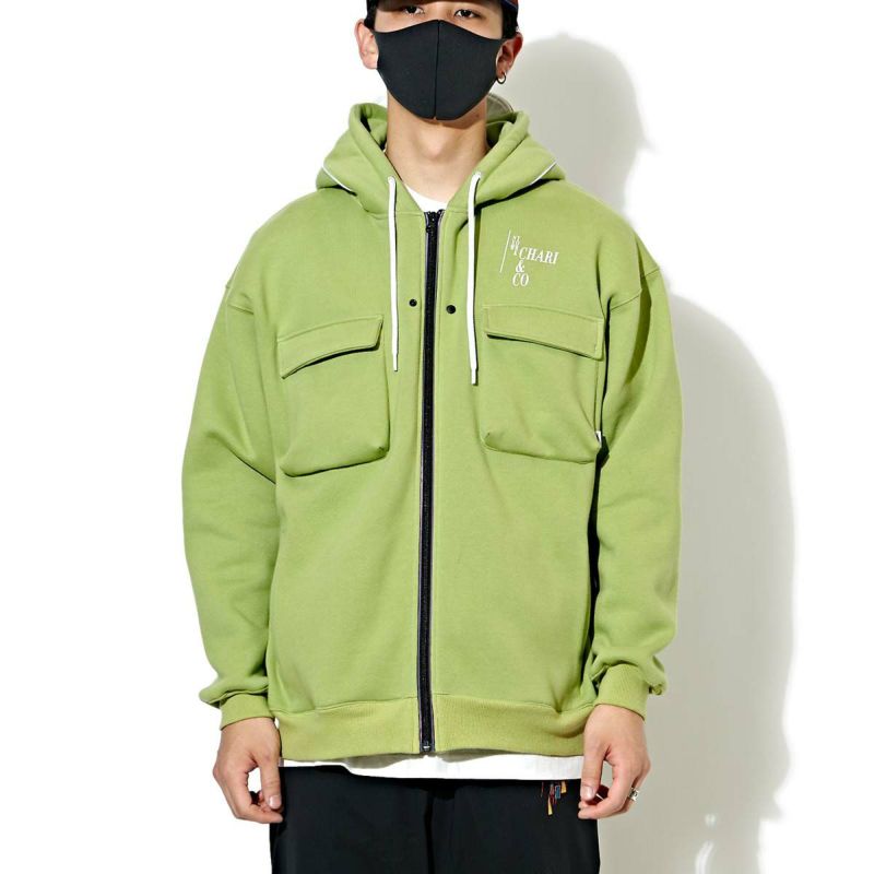 CITY SOUVENIR ZIP UP HOODIE SWEATS スウェット | 【CHARI&CO公式