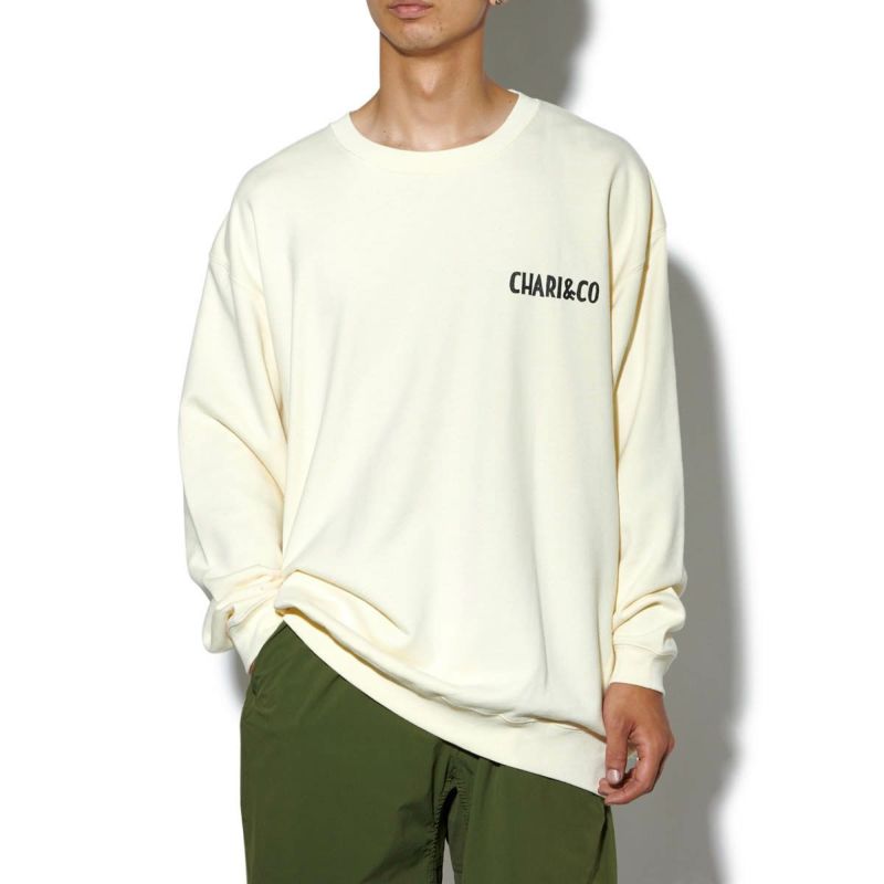 x HANAI YUSUKE MECHANIC SPACE CREWNECK SWEATS スウェット