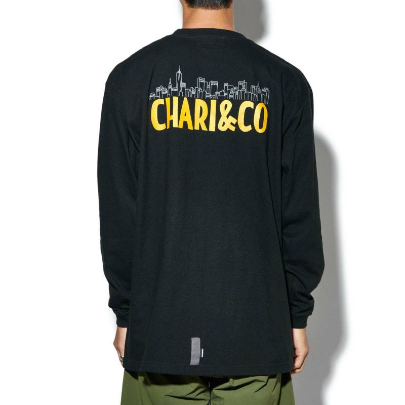 x HANAI YUSUKE SKYLINE L/S TEE Tシャツ ロンT