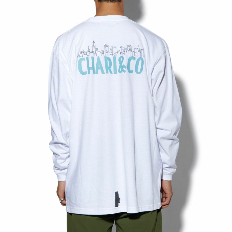 x HANAI YUSUKE SKYLINE L/S TEE Tシャツ ロンT