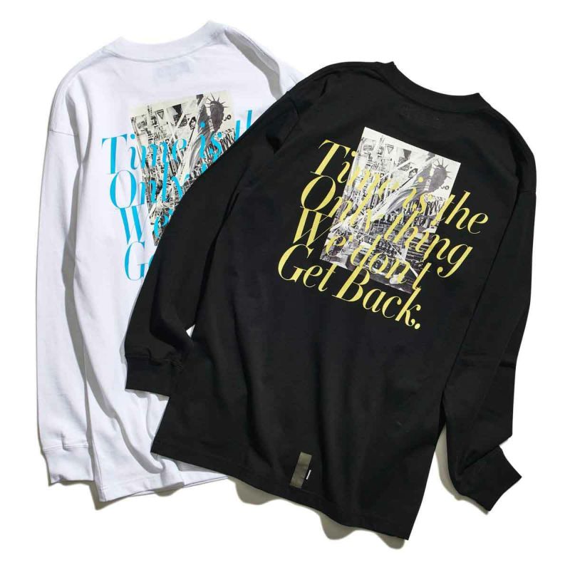 TIME THING L/S TEE Tシャツ ロンT