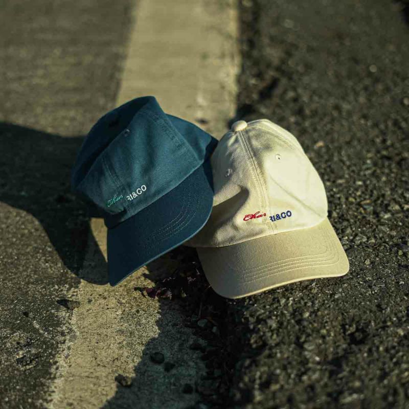 THEN AND NOW LOGO POLO CAP キャップ 帽子