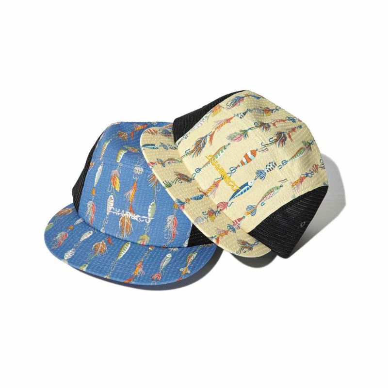 USA FABRIC FISHING FLIES 5 PANEL CAP キャップ 帽子 | 【CHARI&CO