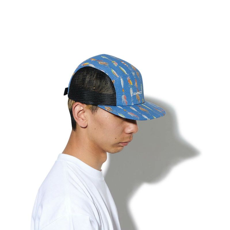 USA FABRIC FISHING FLIES 5 PANEL CAP キャップ 帽子 | 【CHARI&CO