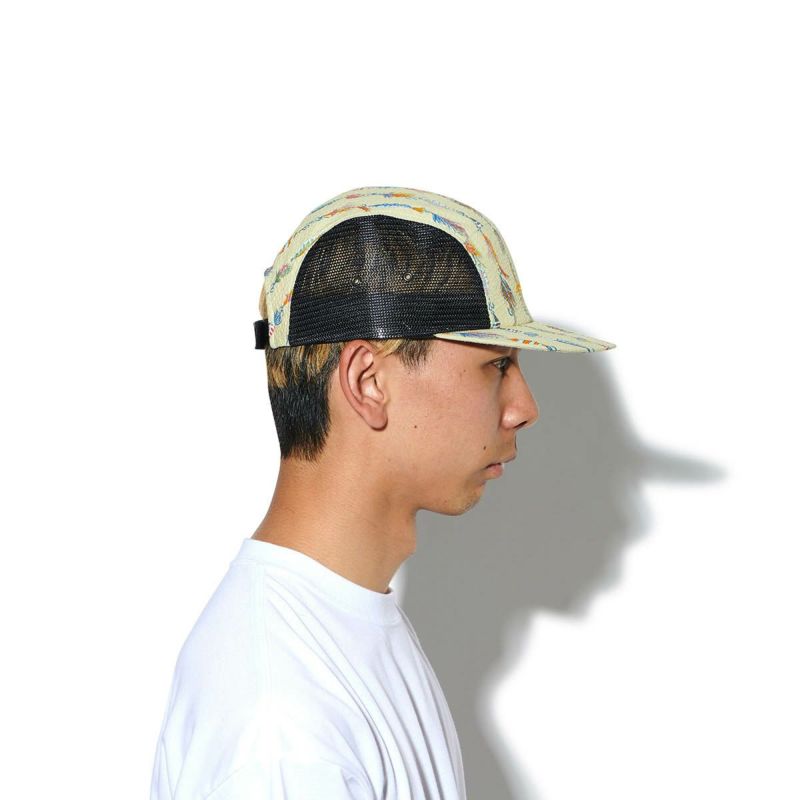 USA FABRIC FISHING FLIES 5 PANEL CAP キャップ 帽子