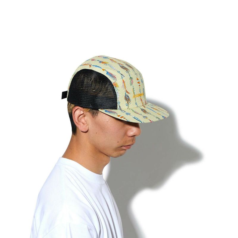 USA FABRIC FISHING FLIES 5 PANEL CAP キャップ 帽子 | 【CHARI&CO