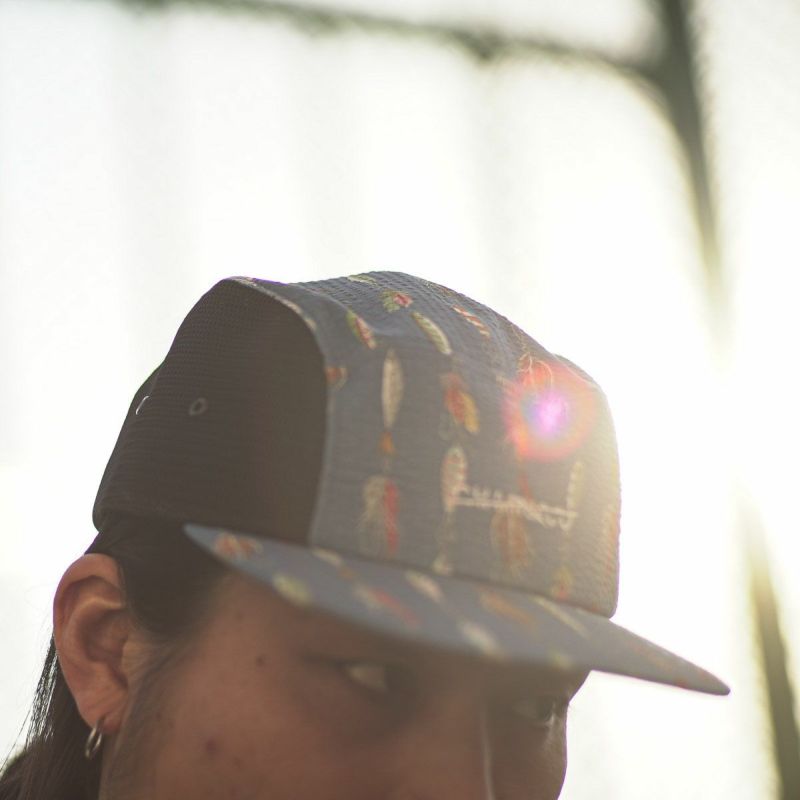 USA FABRIC FISHING FLIES 5 PANEL CAP キャップ 帽子