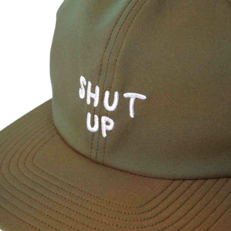 SHUT UP 6PANEL CAP キャップ 帽子