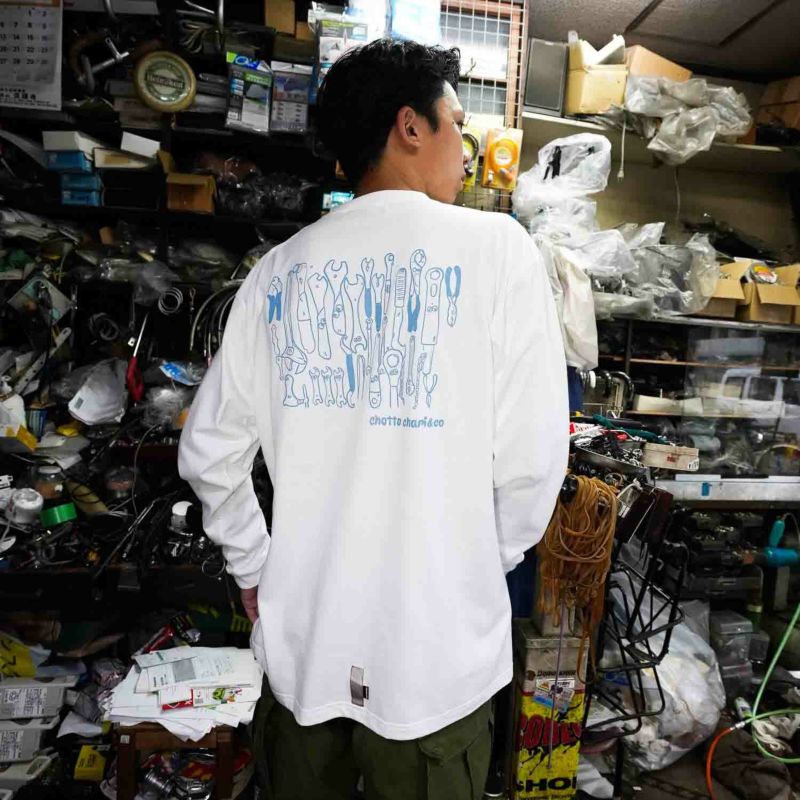 × CHOTTOKAKUHITO TOOLWALL L/S TEE Tシャツ ロンT