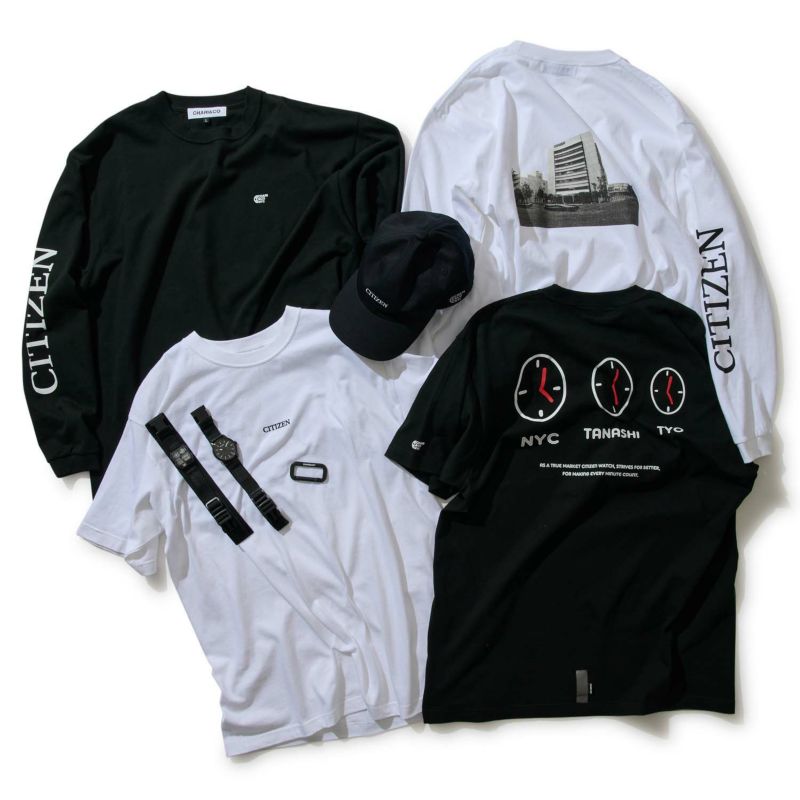 × CITIZEN TIME-LAG TEE Tシャツ