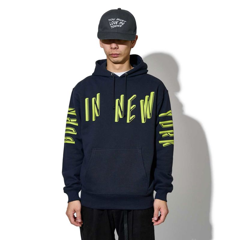 BORN IN NY HOODIE SWEATS スウェット