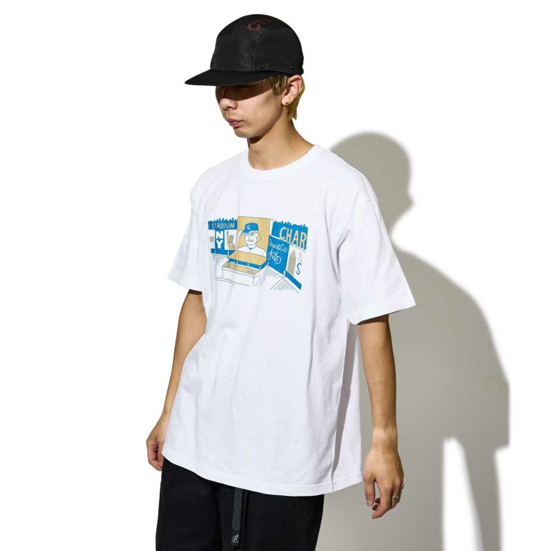 × JUN OSON CENTERFIELD SCREEN TEE Tシャツ