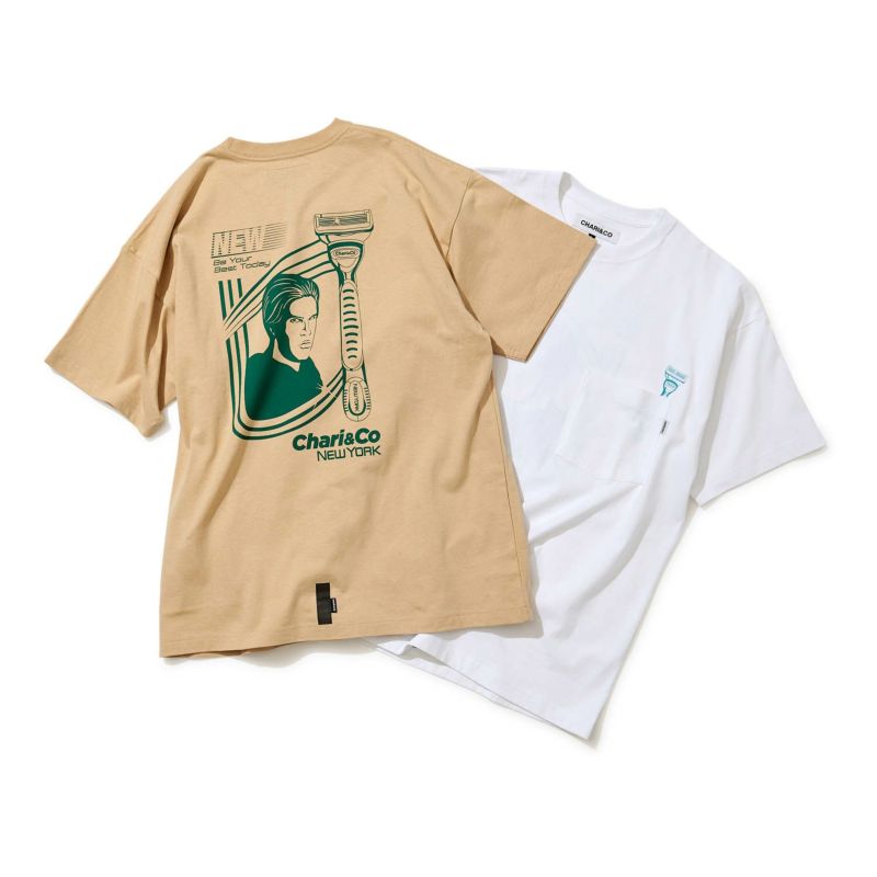 NEW SHAVER PKT TEE Tシャツ