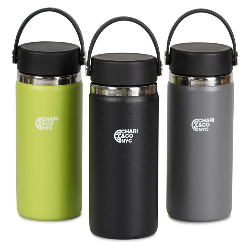 × Hydro Flask PHYSICAL LOGO 16oz Wide Mouth ステンレスボトル 水筒
