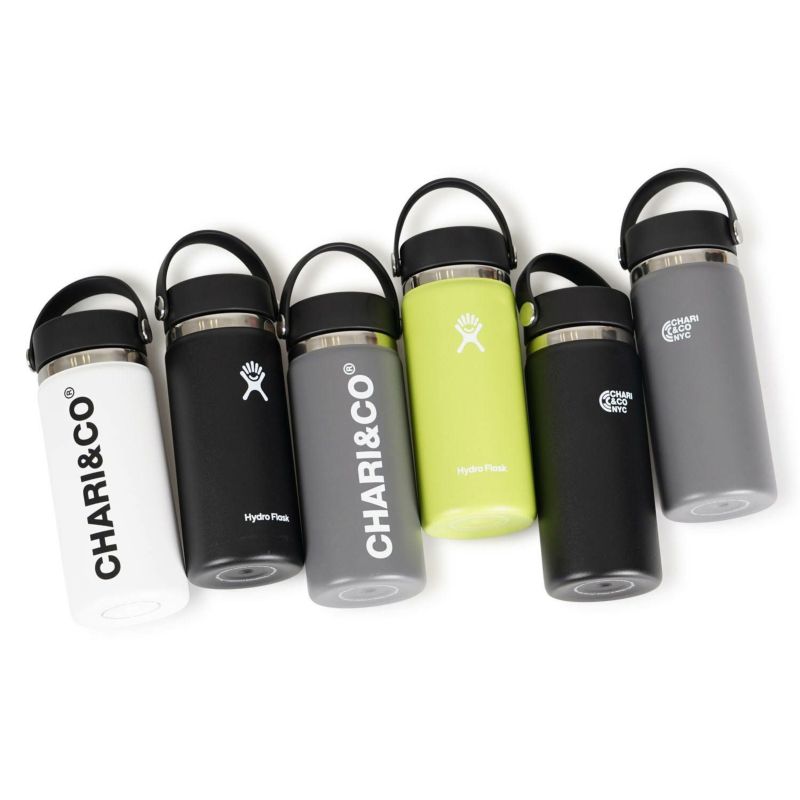 × Hydro Flask PHYSICAL LOGO 16oz Wide Mouth ステンレスボトル 水筒