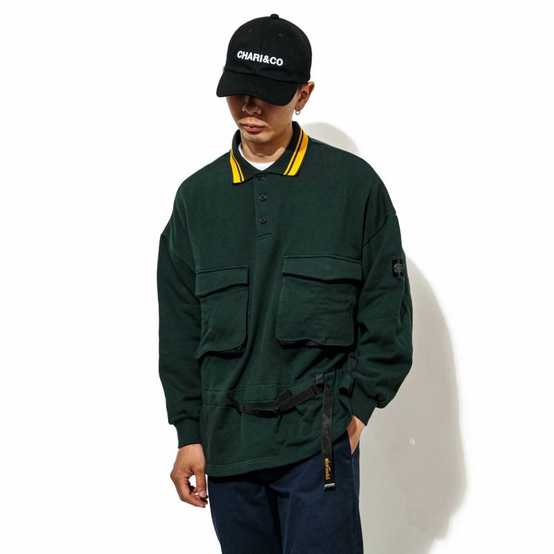 x WILD THINGS SLICER SWEATS POLO SHIRTS ポロシャツ | 【CHARI&CO