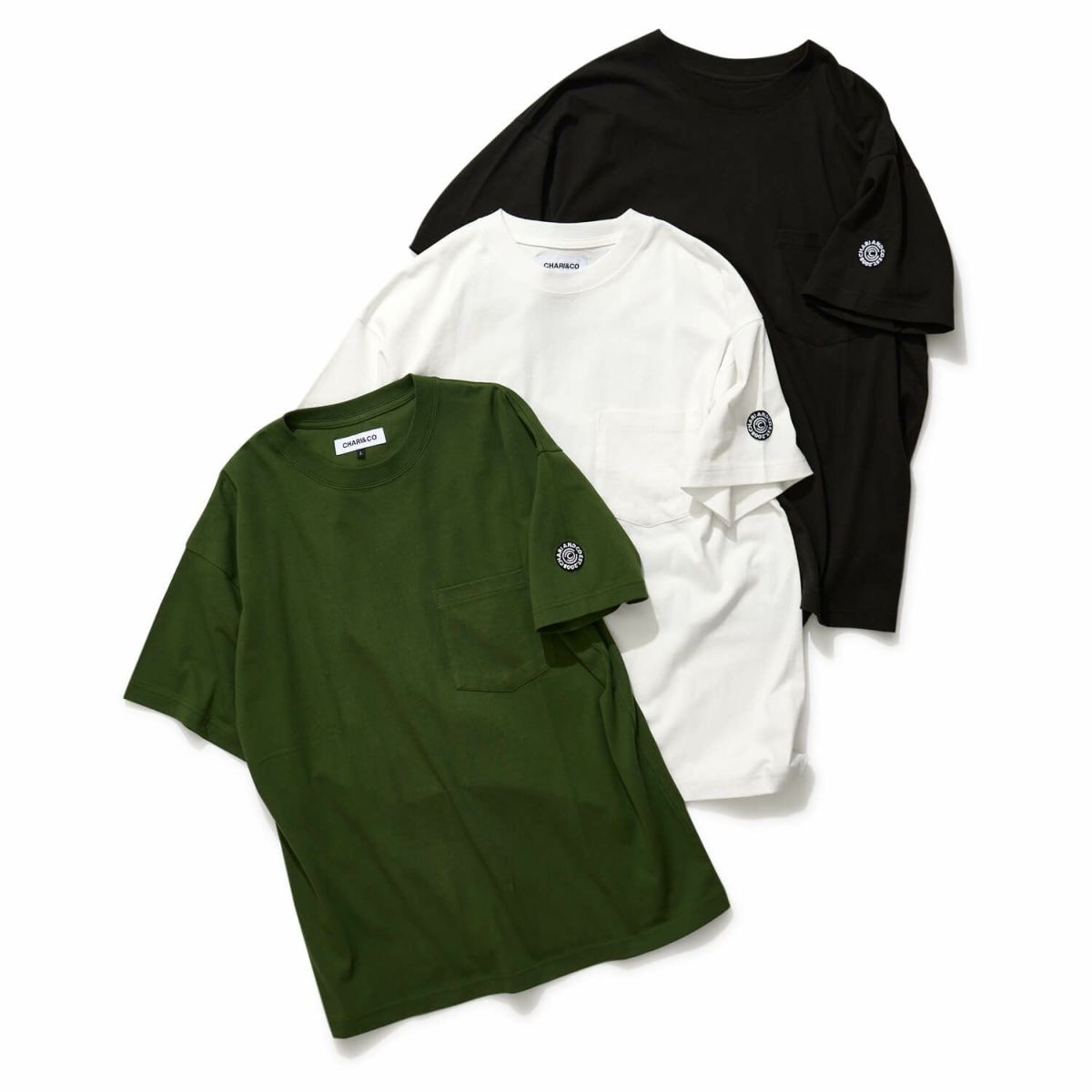 CIRCLE PATCH PKT TEE