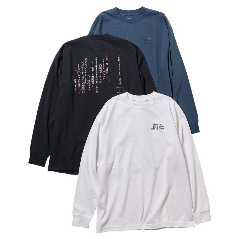 xTBS NEWS DIG YOMIGEN L/S TEE 長袖 ロンT | 【CHARI&CO公式】チャリ