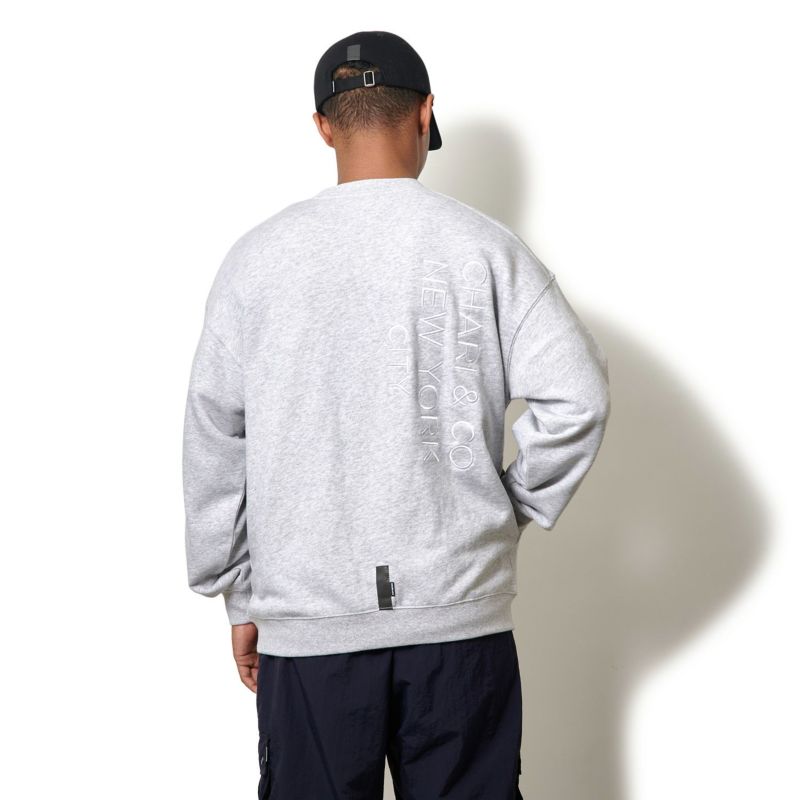 GOTHAM EMBROIDERY CREWNECK SWEATS スウェット | 【CHARI&CO公式