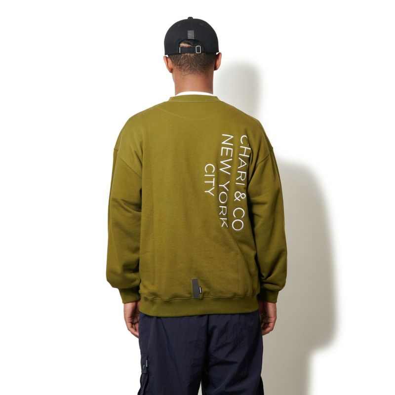 GOTHAM EMBROIDERY CREWNECK SWEATS スウェット | 【CHARI&CO公式