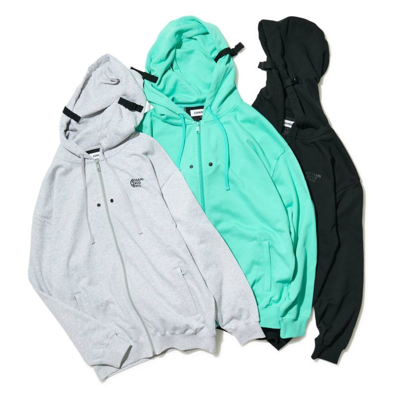 VENTILATED ZIPUP HOODIE SWEATS パーカー スウェット ジップ