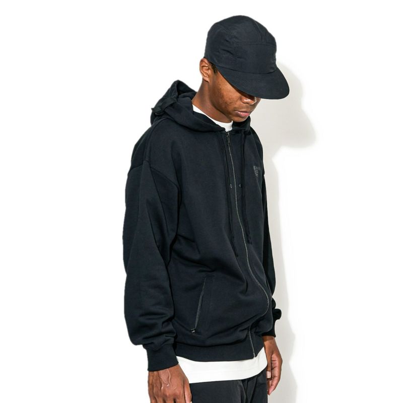 VENTILATED ZIPUP HOODIE SWEATS パーカー スウェット ジップアップ 