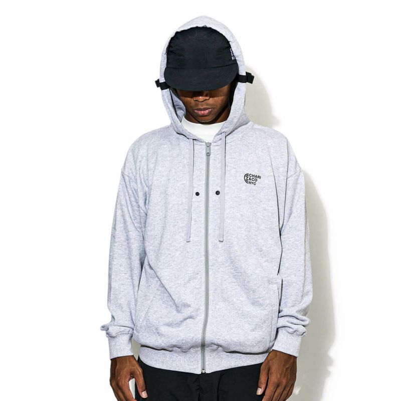 VENTILATED ZIPUP HOODIE SWEATS パーカー スウェット ジップアップ