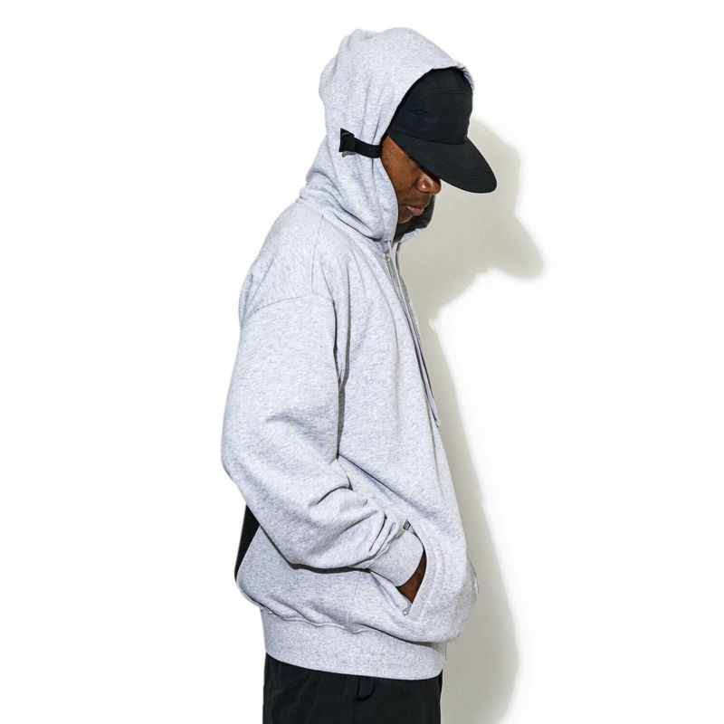 VENTILATED ZIPUP HOODIE SWEATS パーカー スウェット ジップアップ 