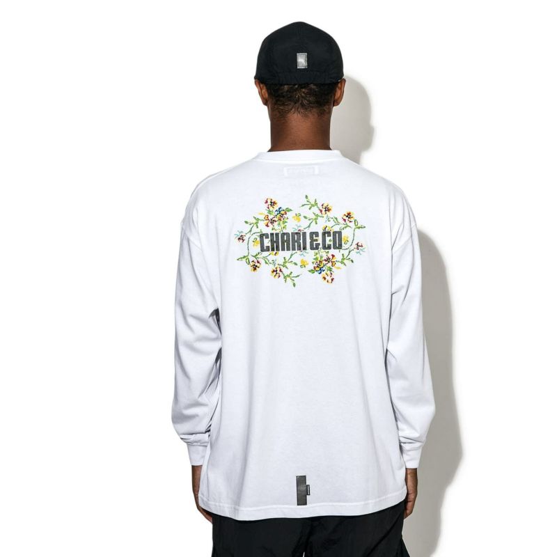 OLD SCHOOL FLOWER L/S TEE Tシャツ 長袖 ロンT カットソー | 【CHARI&CO公式】チャリアンドコー