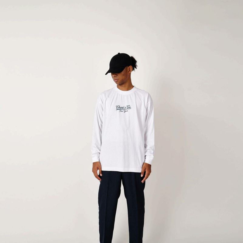 トップス CHARI&CO FLUSHINGLOGOMOTO L/S COOLER TEE MOTO VENTILATED L/S TEE | 【CHARI&CO公式】チャリアンドコー