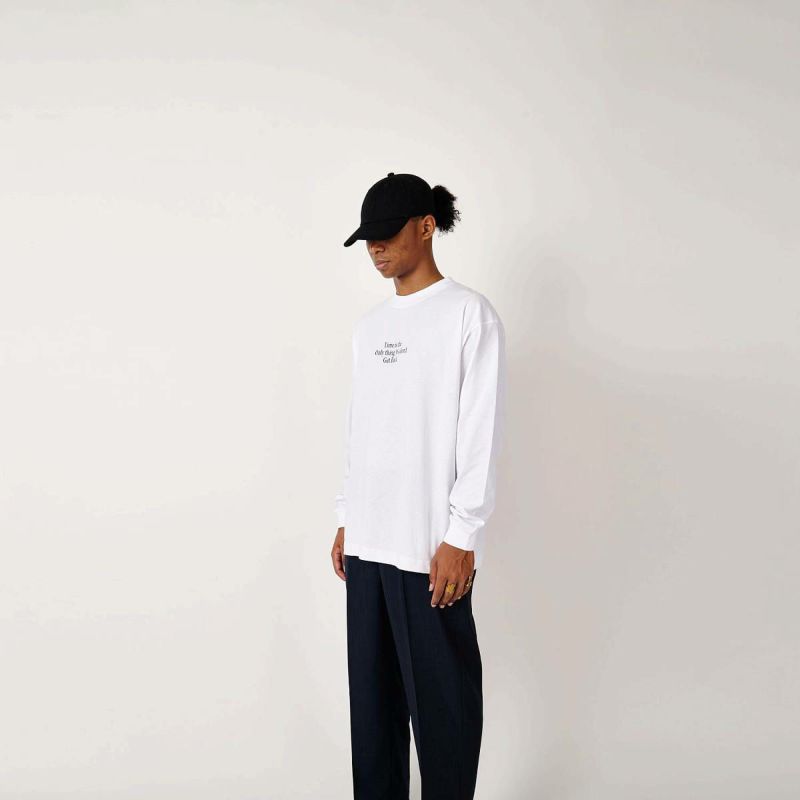 トップス CHARI&CO FLUSHINGLOGOMOTO L/S COOLER TEE OH SHIT L/S TEE | 【CHARI&CO公式】チャリアンドコー