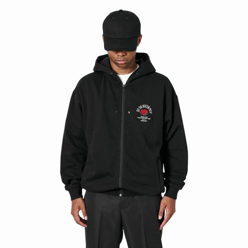 OFF THE BEATEN PATH ZIPUP HOODIE SWEATS